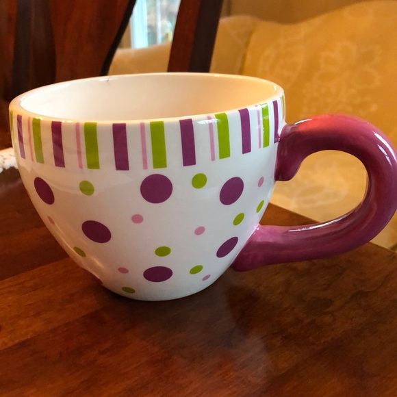 Polka dot oversized mug - Picture 1 of 3